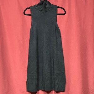 NWT Black Sweater Sleeveless Dress